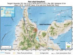 Ini Penuturan Warga Soal Gempa Magnitudo 5,4 di Poso
