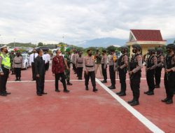 3.516 Personel Polisi Diturunkan untuk Pengamanan Nataru di Sulteng