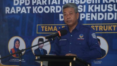 Ketua Nasdem Sulteng Ingatkan Kader Tujuan Berada di Partai
