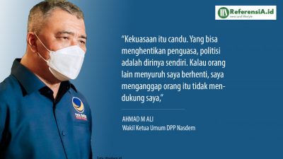Tiga Alasan Ahmad M Ali Tak Mau Jadi Calon DPR di Pemilu 2024