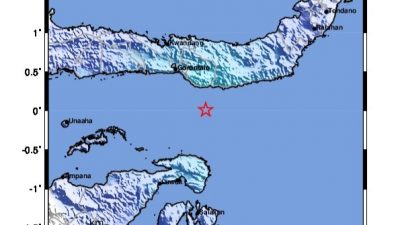 BMKG Imbau Warga Hindari Bangunan Retak Pasca Gempa 5,2 di Teluk Tomini