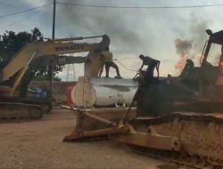 Alat Berat Kontraktor CPM di Poboya Dibakar dan Kantor Dirusak Massa, Polisi Bakal Usut Pelakunya