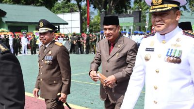 Peringatan HUT ke-77 TNI, Wagub Apresiasi Peran TNI di Sulteng