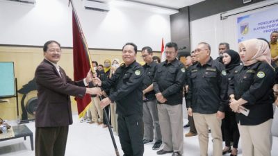 PD-IPI Sulteng Dikukuhkan, Alimuddin Pa’ada Ketua, I Nyoman Slamet Ketua I