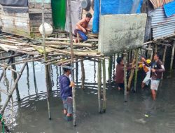 Ombak Setinggi 2 Meter di Poso Hantam Tanggul Hingga Roboh, Puluhan Rumah Rusak