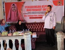 Anggota DPRD Sulteng Fatimah Laksanakan Reses di Gebong Rejo Timur Poso