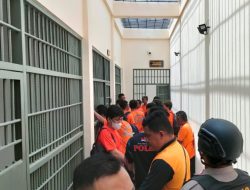21 Tahanan Tempati Gedung Baru di Rutan Dittahti Polda Sulteng