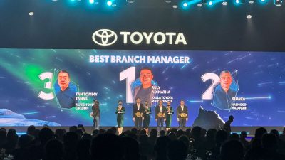 Kalla Toyota Raih 66 Penghargaan Toyota Dealer Convention, Salah Satunya The Best Branch Manager dari Palu