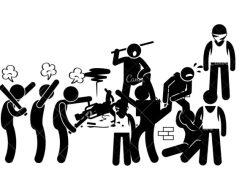 Puluhan Orang Bermasker Lakukan Penganiayaan dan Pengrusakan di Palu Plaza Kota Palu