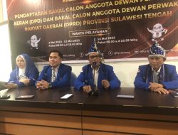 Target 7 Kursi, Berikut 55 Daftar Nama Caleg PAN Sulteng yang Didaftarkan ke KPU