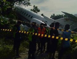 Pesawat Tergelincir di Morowali, Kepala Bandara Morowali Pastikan Semua Penumpang Selamat