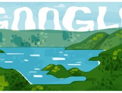 Danau Toba Jadi Ikon Doodle Hari Ini, Letusannya Membentuk Pulau Samosir