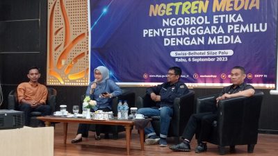 DKPP Sudah Sidang 90 Aduan Terkait Penyelenggaraan Pemilu di Sulteng Jelang Pemilu 2024