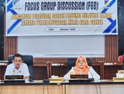 DPRD Sulteng Gelar FGD Bahas Raperda Kerja Sama Daerah