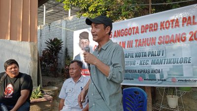 Reses di Tanamodindi, Rudi Permesta Ajak Pelaku UMKM Manfaatkan Pokir DPRD untuk Kembangkan Usaha