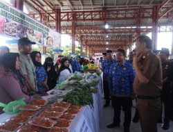 Kelompok Tani Organik Binaan PT Vale Ramaikan Gerakan Pangan Murah Serentak di Morowali