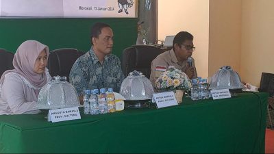 Bawaslu Morowali Gelar Rapat Fasilitasi Pelatihan Saksi Parpol Peserta Pemilu 2024