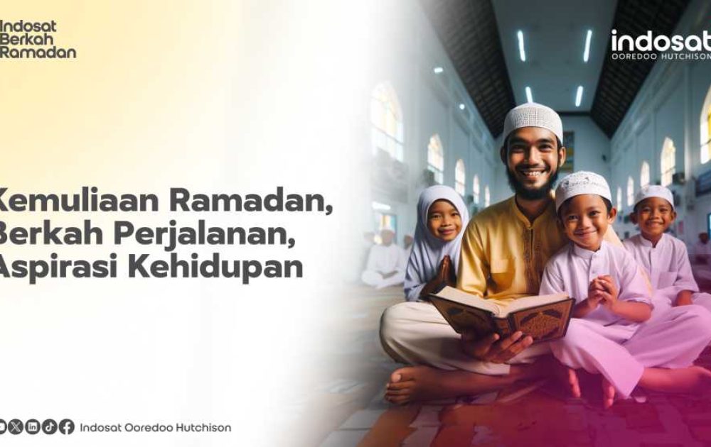Indosat Ajak Masyarakat Rayakan Ramadan dengan Gerakan Sosial dan Pemberdayaan Ekonomi Lokal