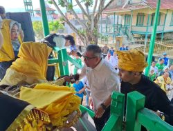 Hormati Adat Kaili, Ahmad Ali ke Souraja Sebelum daftar di KPU Sulteng