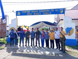 TNI AL Palu Dapuk Desa Towale Sebagai Kampung Bahari Nusantara 2024