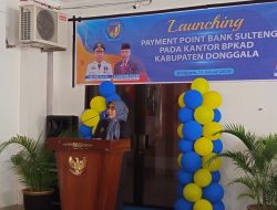 Bank Sulteng Hadirkan Payment Point di Kantor BPKAD Donggala