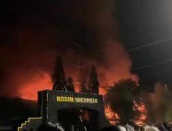 Penyebab Kebakaran Kodim Poso Diduga Korsleting