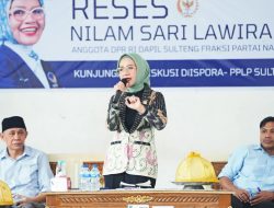 Reses di PPLP Sulteng, Nilam Sari Lawira Soroti Sarana dan Prasarana