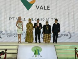PT Vale Raih Dua Penghargaan AREA 2025 di Bangkok
