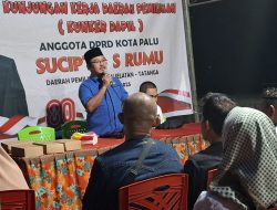 Anggota DPRD Palu Sucipto Ingatkan Warga Agar Bijak Tanggapi Kenaikan Pajak Saat Kunker Dapil