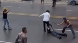 Mahasiswa diseret polisi