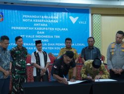 PT Vale Komitmen Berdayakan Tenaga Kerja dan Pengusaha Lokal