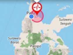 Kota Palu Diguncang Gempa 5,0, Warga Dengar Gemuruh