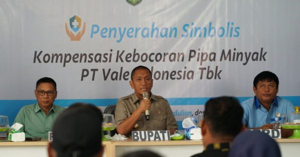 PT Vale Perkuat Solusi Pemulihan Dampak Kebocoran Pipa Minyak di Towuti