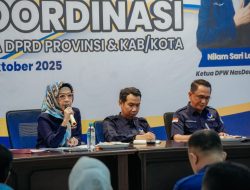 Perkuat Soliditas, Nilam Sari Lawira Pimpin Konsolidasi NasDem di Palu, Sigi dan Donggala