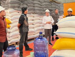 Komisi II DPRD Sulteng Tinjau Ketersediaan Beras di Gudang Bulog Poso
