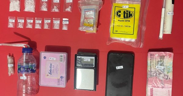 Polisi Tangkap Pengedar di Tavanjuka, Diduga Peroleh Sabu dari Seseorang di Lapas Petobo