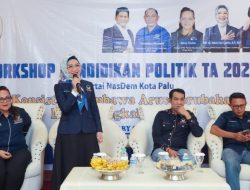 Nilam Sari Lawira Lantik DPC NasDem Se-Kota Palu: Restorasi untuk Kemenangan 2029