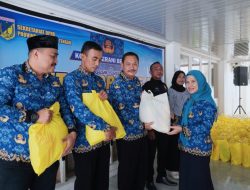 Sekretariat DPRD Sulteng Gelar Korpri Berbagi, Salurkan 250 Paket Sembako