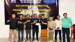Gardu Kampung Tangguh Sukses Gelar Turnamen Domino Lingkar Tambang, Diikuti 128 Pasang Peserta