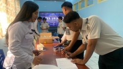 Kanwil Ditjenpas Sulteng Sambut HBP ke-26 Dengan Gelar Tes Urine Secara Acak