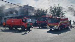 Kebakaran Ruko di Palu Barat Diduga Akibat Korsleting Listrik