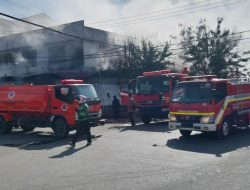 Kebakaran Ruko di Palu Barat Diduga Akibat Korsleting Listrik