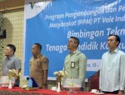 PT Vale Dukung Peningkatan Pendidikan di Kolaka, 50 Guru Dilatih Khusus Bimbing Siswa Hadapi OSN