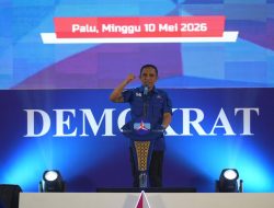 Anwar Hafid Terpilih Aklamasi Pimpin Demokrat Sulteng Periode 2026 – 2031