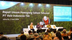 PT Vale Bakal Bagikan Dividen 60 Persen dari Laba 2025, Berfokus Pada Pertambangan yang Baik