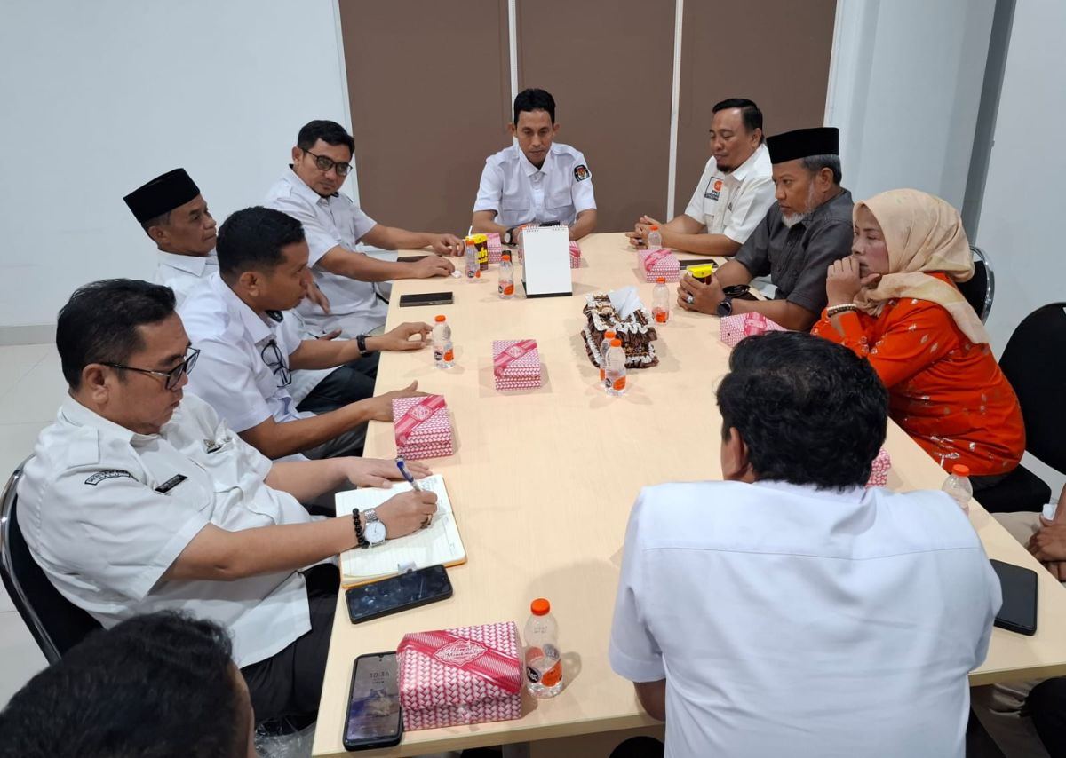 Fraksi PKS DPRD Palu bertemu komisioner KPU Kota Palu