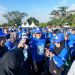 HUT ke-25 Demokrat, Gerakan Langit Biru Satukan Ribuan Kader dan Masyarakat di Morowali