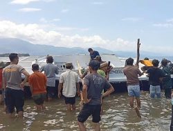 Perahu Motor yang Ditumpangi 11 WNA Hilang di Teluk Tomini Ditemukan di Parimo