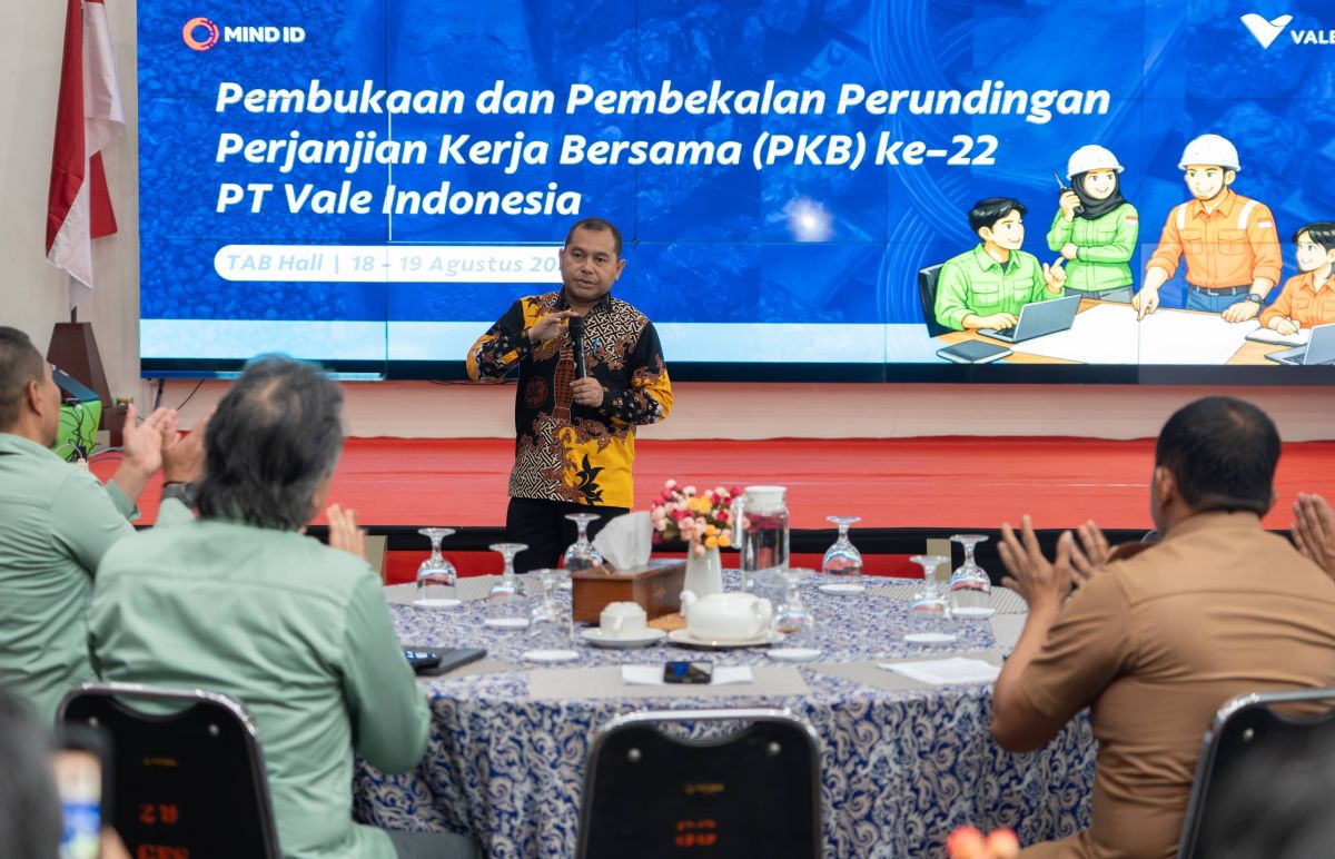PT Vale gelar perjanjian kerja bersama ke-22