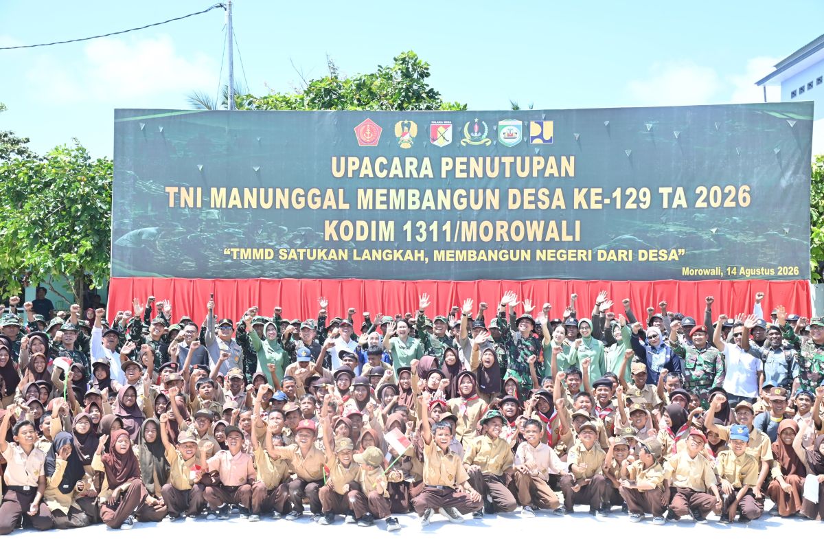 Gubernur Sulteng Anwar Hafid apresiasi TMMD